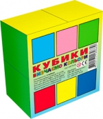 Кубики “Вчимо кольори” (4 шт.)